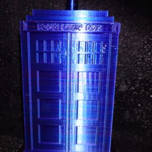 creopop dot co dot uk Doctor Who's Tardis (Call Box) Blue & Red Duo pla image