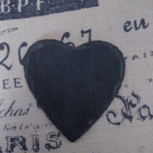 www.creopop.co.uk heart shaped slate coaster image