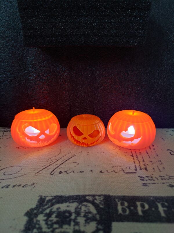 www.creopop.co.uk 3d printed halloween pumpkins image