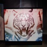 creopop dot co dot uk tiger engraved on tile image