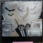 creopop dot co dot uk vampiress 1 at a diner, engraved on a tile image