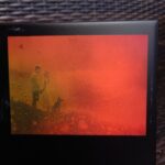 creopop dot co dot uk lovers at sunset engraved on a tile image